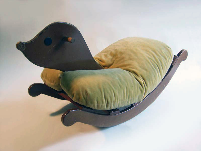 balancin foca madera-tela 46x40x80.(18eu.) 1u